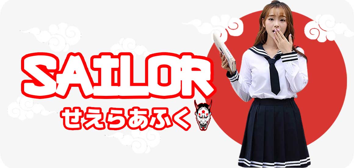 Sailor fuku shirt is a japanese student uniform. The Japanese school uniform is modeled in appearance similar to that of the European-style naval uniforms. It was first used in Japan in the late 19th century, replacing the traditional kimono.