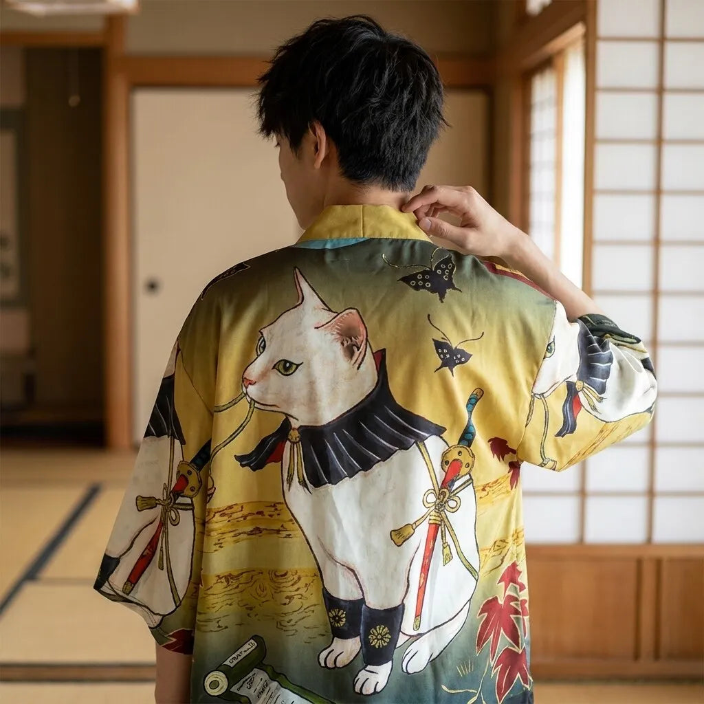 Kimono Men Shirt