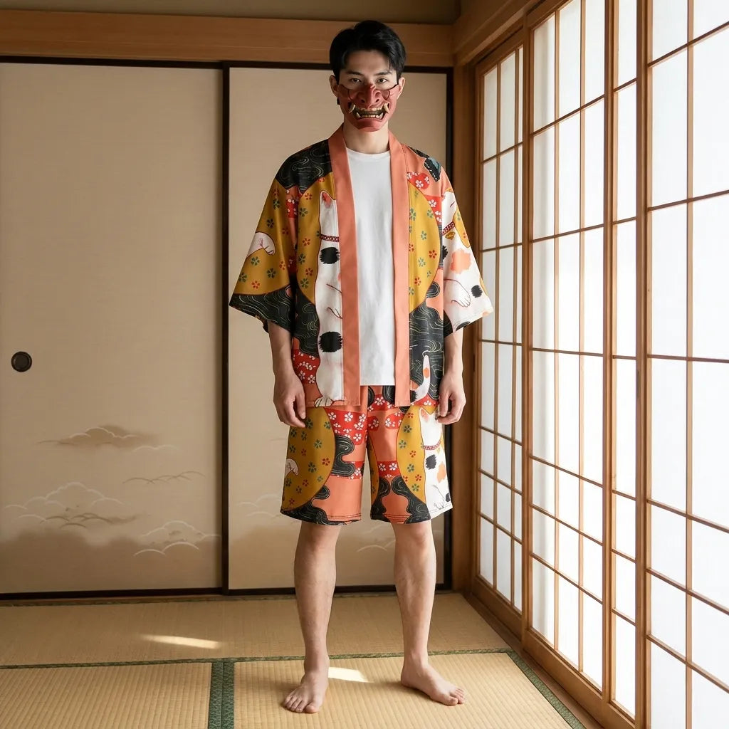 Kimono Men Shirt