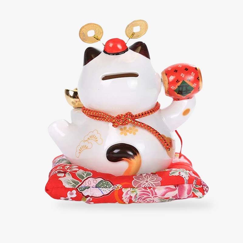 The lucky cat maneki neko is a Japanese-style money box