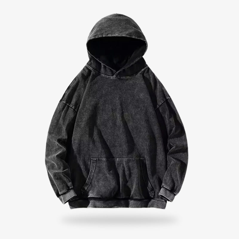 a urban streetwear tokyo hoodie made with quality cotton material and black colored