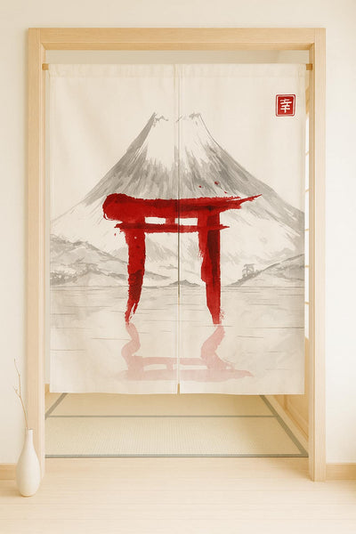Japanese Curtain Door