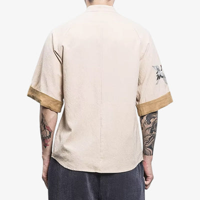 Traditional Japanese shirts crafted with inspiration from cultural garments, perfect for those seeking authenticity in modern clothing.