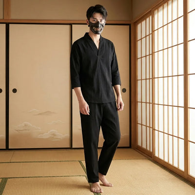 Black Japanese Shirt