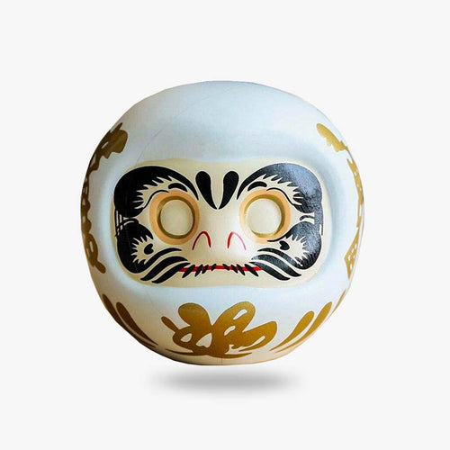 Daruma White Money Box