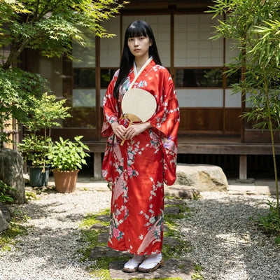 Kurenai Kimono