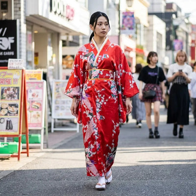 Kurenai Kimono