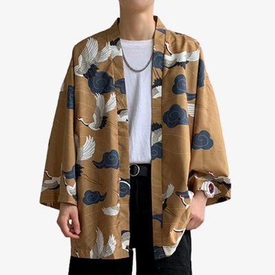 Winter Haori Kimono Jacket for Men