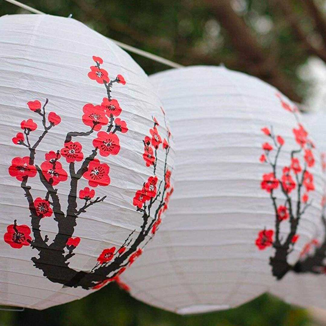 Japanese cherry lamp