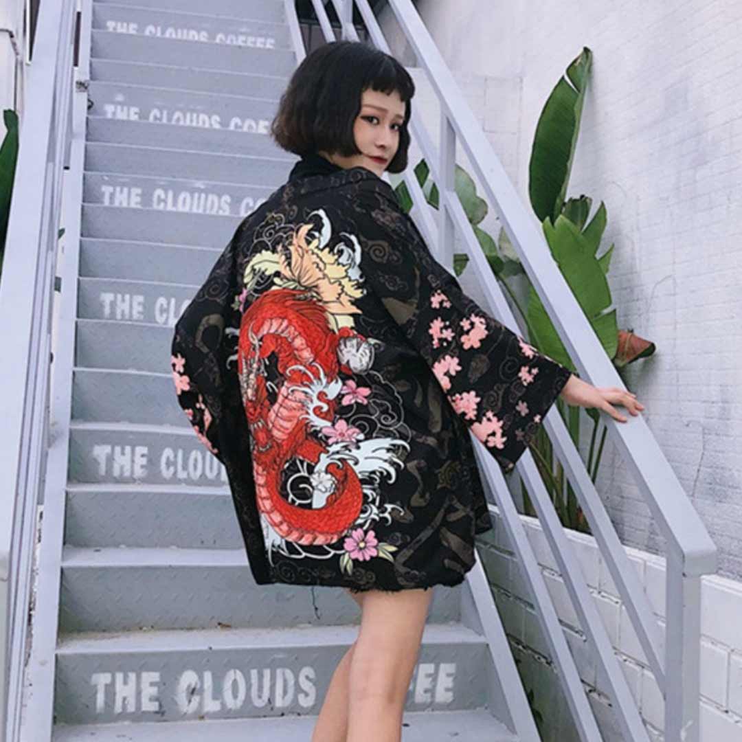 Dragon Kimono Robe | KimuraKami