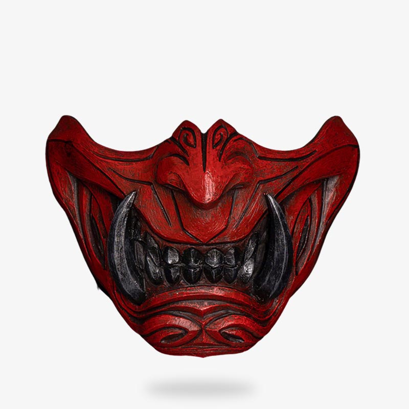 Traditional Tengu Mask / Bushido Mask / Samurai Half mask / on sale Stylized Menpo