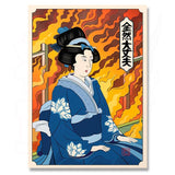 Japanese Geisha Prints