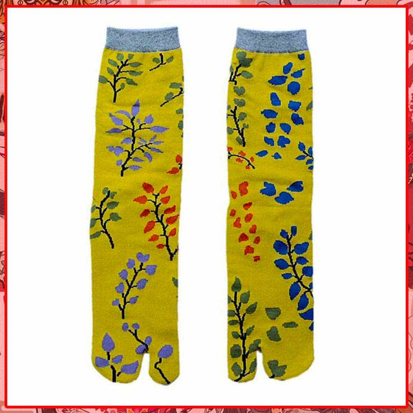 Japanese Flower Socks