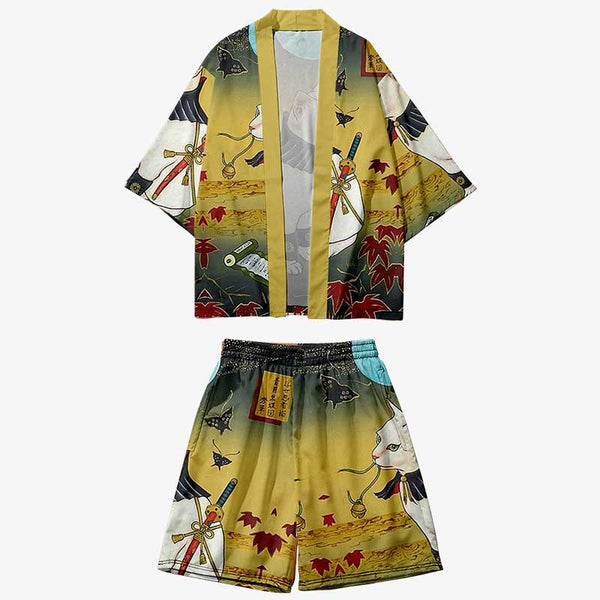 Anime Kimono Shorts