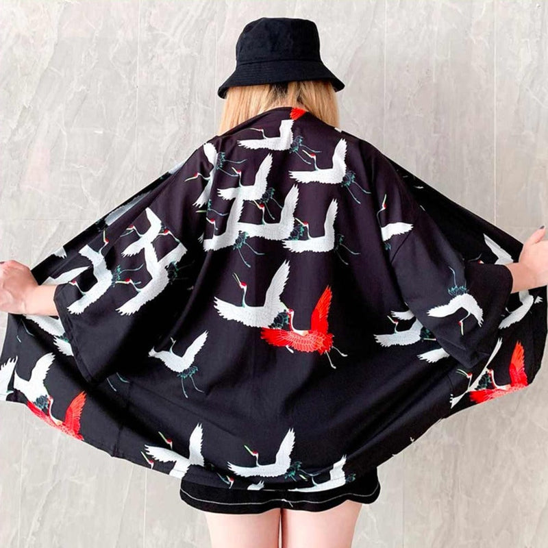 Black Kimono Jacket