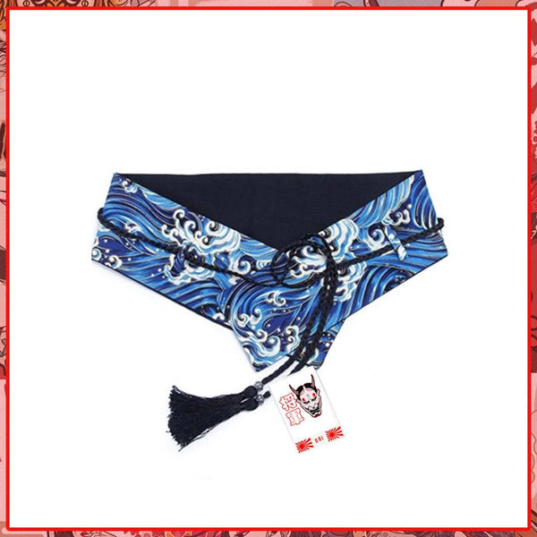 Obi Belt Blue