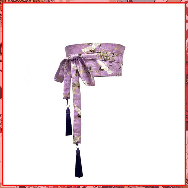 Japanese Style Obi Belt Pink