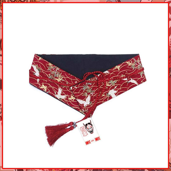Japanese Fabric Obi Belt