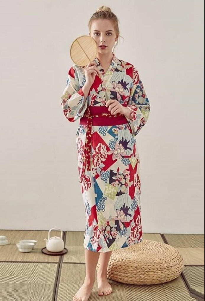 Geisha Kimono Robe Traditional