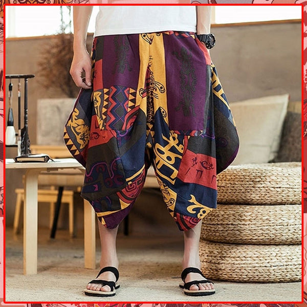 Japanese Pants Harem Pants Mosaics