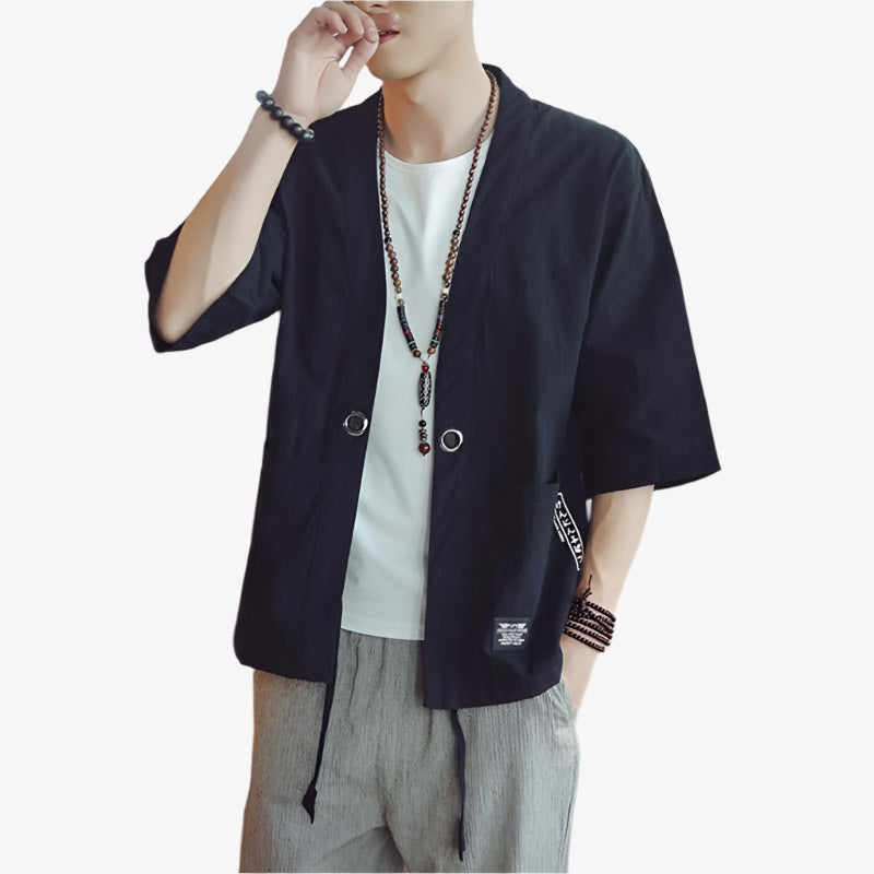 Japanese haori for sale featuring authentic weave and timeless design, perfect for fashion lovers seeking cultural heritage pieces.