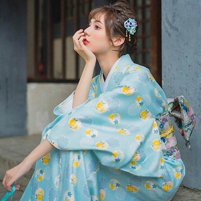 Girl Japanese Kimono Dress