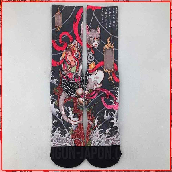 chaussettes-motif-japonais
