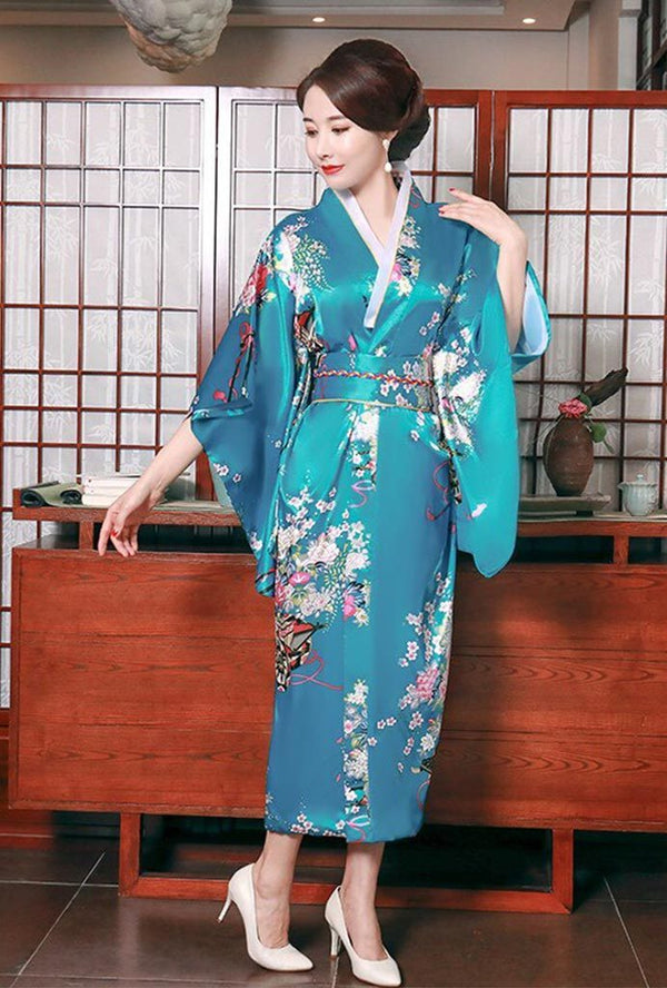 Japanese Traditional Costume Kimono