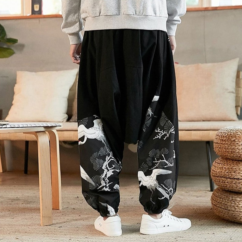 Wide Japanese Trousers