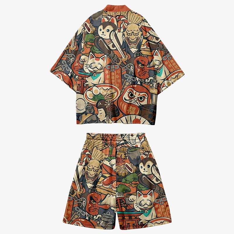 Kimono Cardigan Shorts
