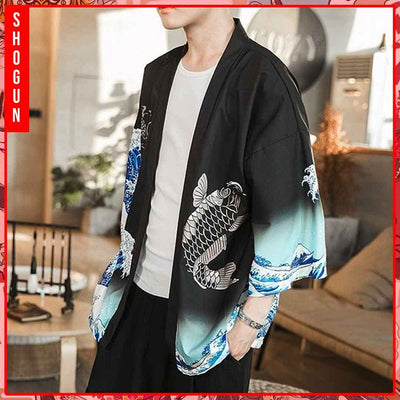 Kanagawa Men's Kimono Jacket