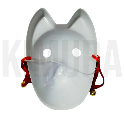 kimurakami-white-kistune-mask