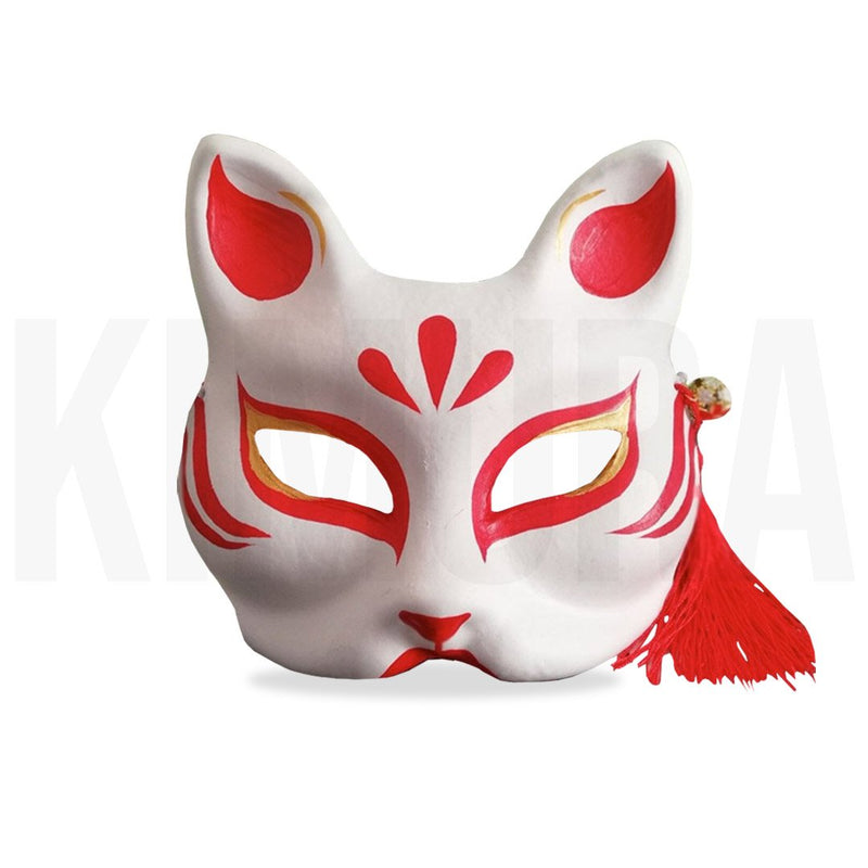 Kitsune mask half