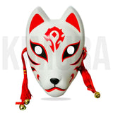 Kitsune mask kami face