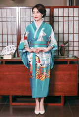 Long Japanese Kimono