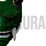 Oni mask green