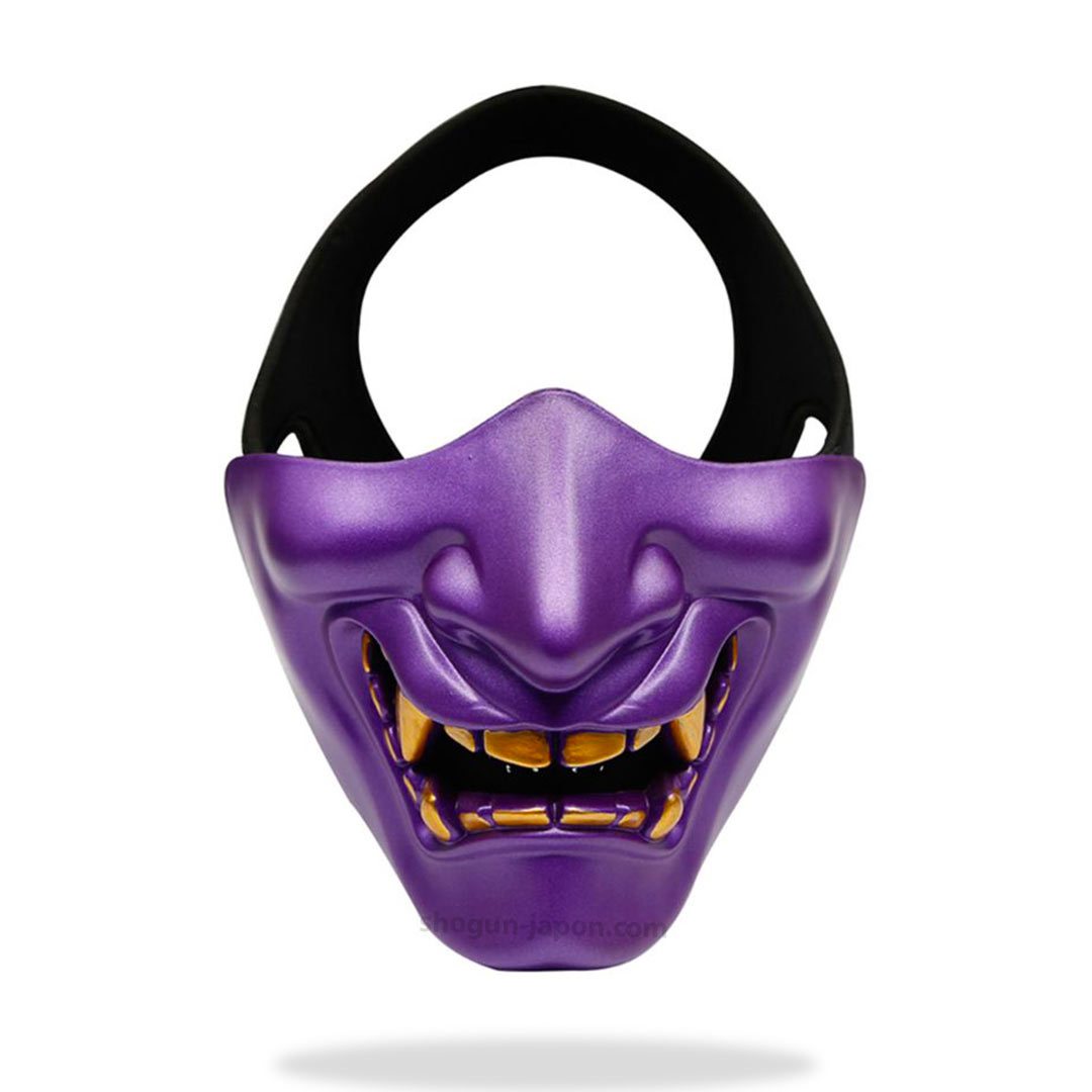 Oni mask purple