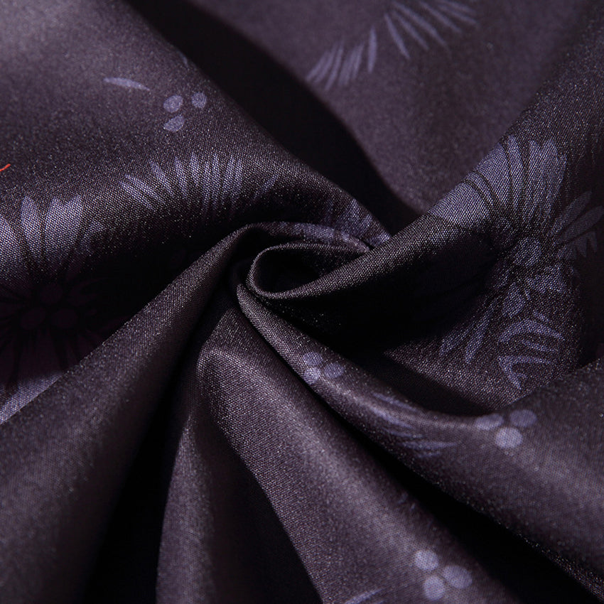 Japanese sakura pattern cotton printed on  japanese kimono material