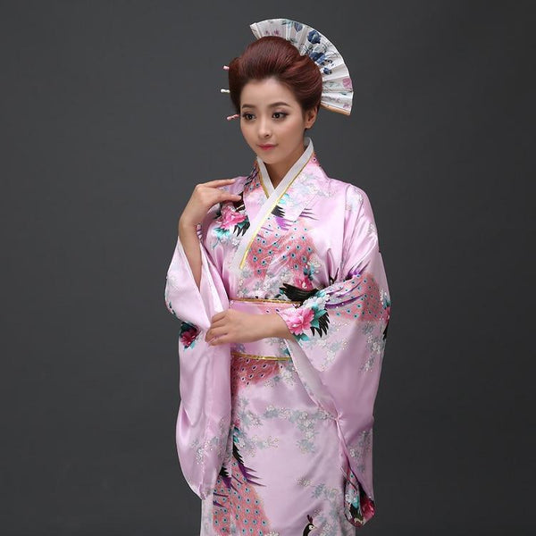 Traditional Japanese Geisha Kimono