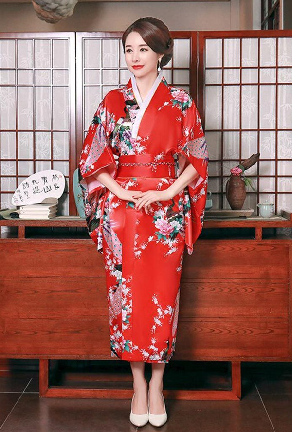 Traditional Japanese Kimono Female