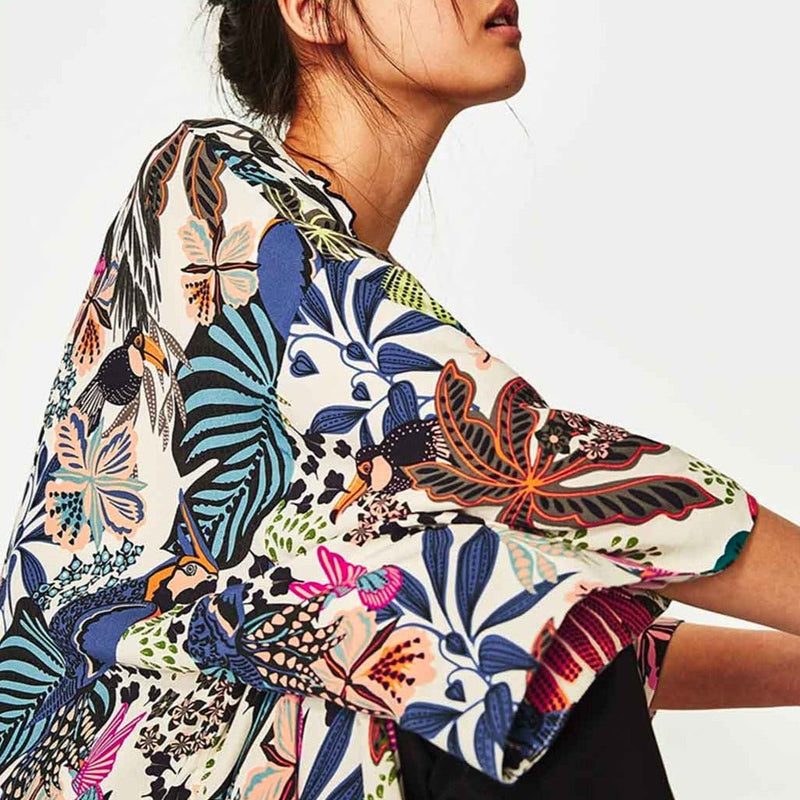Floral Kimono jacket