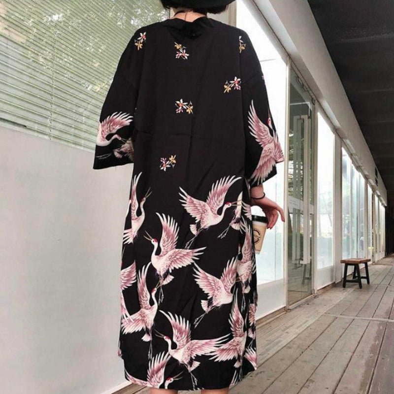 Women's Kimono Long Jacket